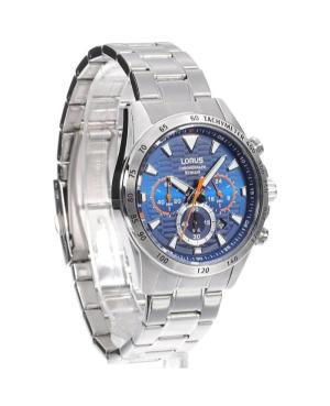 Men Sports Klassisch Japan Quartz Analog Watch Chronograph LORUS RT353KX-9 Blau Dial 45mm image 3