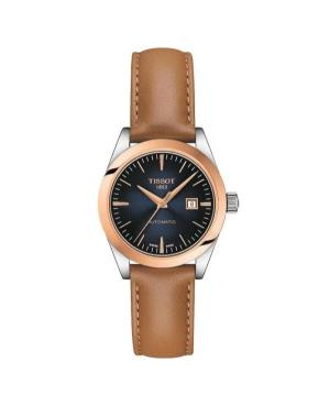 Moteriškas Klasikinis Luxury Swiss Kvarcinis - elektroninis, Solar Rodyklinis Watch TISSOT T930.007.46.041.00 Mėlyna Dial 29mm