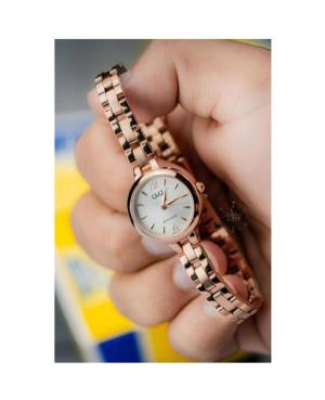Women Classic Japan Quartz Analog Watch Q&Q Q55B-005PY Silver Dial image 2