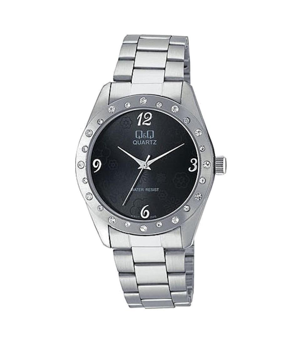 Moteriškas Modernus (fashion) Japoniškas Kvarcinis Rodyklinis Watch Q&Q KX07J225Y Juodas Dial 38mm