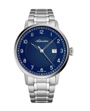 Men Classic Analog Swiss Automatic Watch ADRIATICA Blue Dial A8308.5125A