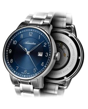 Men Classic Analog Swiss Automatic Watch ADRIATICA Modrá Dial 45mm A8308.5125A image 4