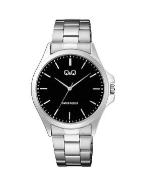 Vyriškas Klasikinis Japoniškas Kvarcinis Rodyklinis Watch Q&Q C36A-007PY Juodas Dial 40mm