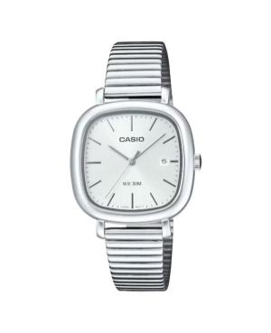Women Fashion Japan Watch CASIO LTP-B166D-7AVEF Silver Dial 30mm