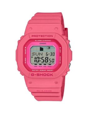 Women Sports Functional Diver Japan Quartz Digital Watch Timer CASIO GLX-S5610-4ER G-Shock Silver color Dial 41.5mm