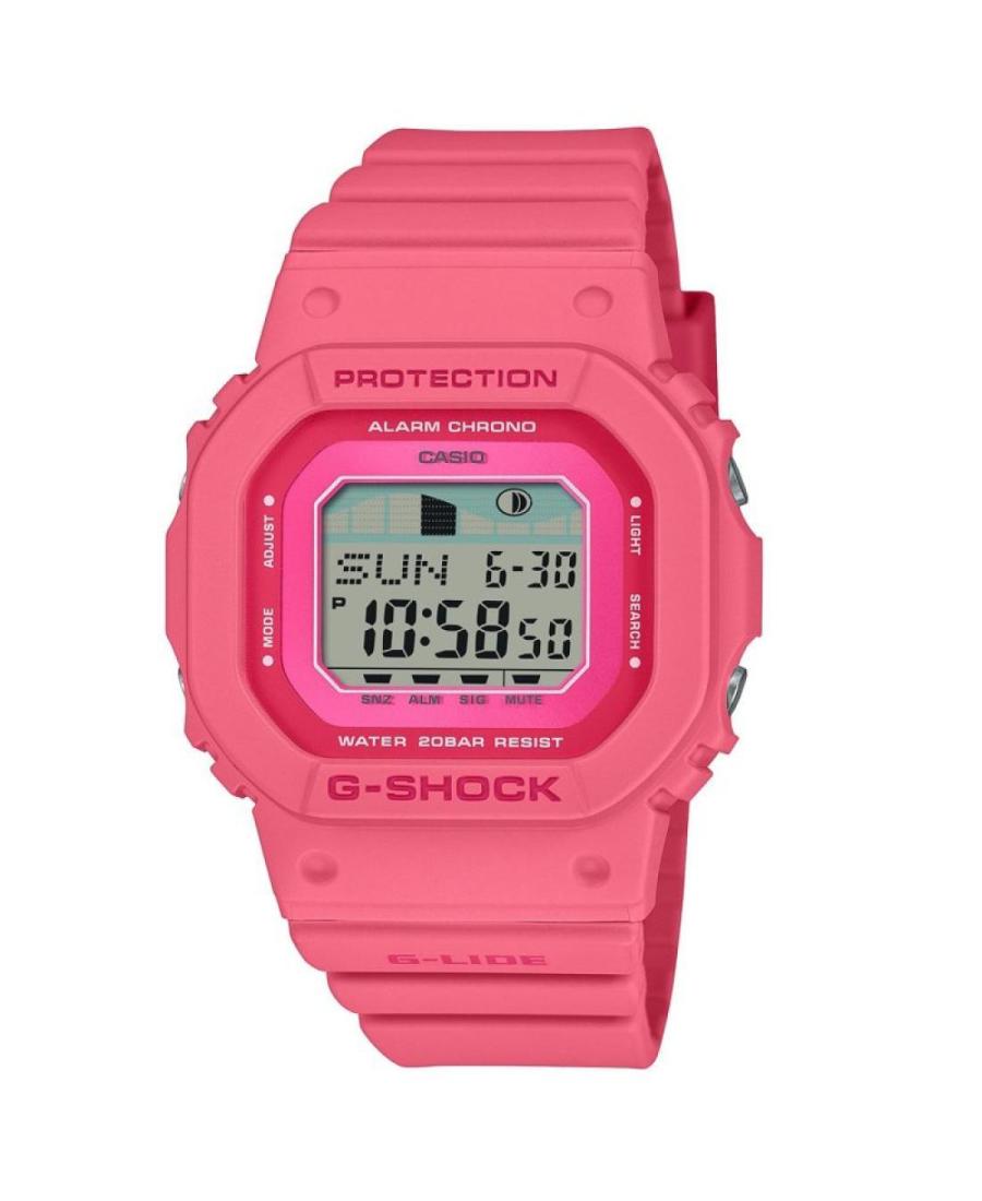 Women Sports Functional Diver Japan Quartz Digital Watch Alarm CASIO GLX-S5610-4ER G-Shock Růžová Dial 41.5mm