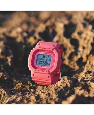 Women Sports Functional Diver Japan Quartz Digital Watch Timer CASIO GLX-S5610-4ER G-Shock Silver color Dial 41.5mm image 3