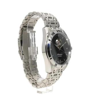 Men Classic Analog Luxury Swiss Automatic Watch ADRIATICA Černá Dial 45mm A8202.5114AO image 3