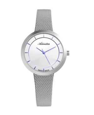 Kobiety Classic Analog Szwajcar kwarcowy Zegarek ADRIATICA Srebrna Wybierz A3499.51B3Q