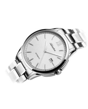 Men Classic Analog Swiss Automatic Watch ADRIATICA Silver Dial 45mm A8283.5163A image 3