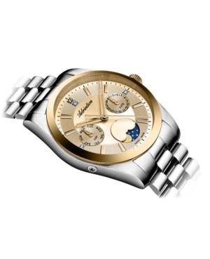 Women Classic Analog Swiss Quartz Watch ADRIATICA Gold color Dial 35mm A3802.2111QF image 4