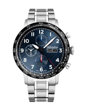 Mężczyźni Classic Analog Luxury Szwajcar Zegarek ADRIATICA Niebieska Wybierz 45mm A8383.4125ACH