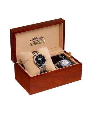Mężczyźni Classic Analog Luxury Szwajcar automatyczny Zegarek ADRIATICA Czarny Wybierz A8277.5114AO