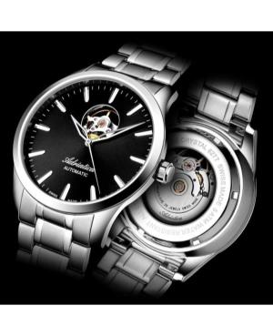 Men Classic Analog Luxury Swiss Automatic Watch ADRIATICA Schwarz Dial 42mm A8277.5114AO image 2