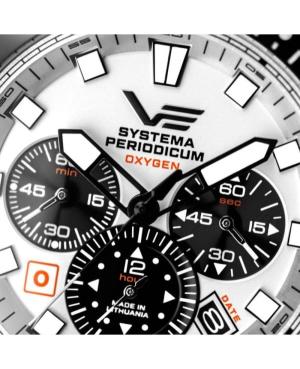 Men Sports Diver Quartz Analog Watch Chronograph VOSTOK EUROPE VK67-650A722LEBW-SLRE White Dial 49.5mm image 9