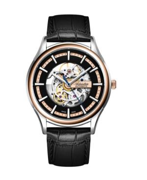 Men Classic Analog Luxury Swiss Automatic Watch ADRIATICA Black Dial A8328.5214RAS