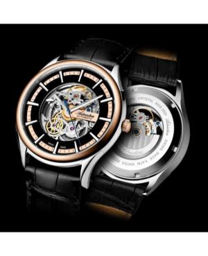 Mężczyźni Classic Analog Luxury Szwajcar automatyczny Zegarek ADRIATICA Czarny Wybierz A8328.5214RAS image 3