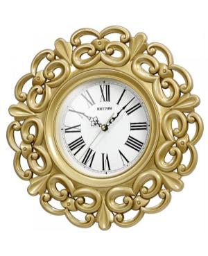 RHYTHM CMG476NR18 Plastic Glass Gold color