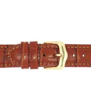 Watch Strap CONDOR Italian Italian Croco Grain Pad 087R.08.18.Y Brown 18 mm image 2