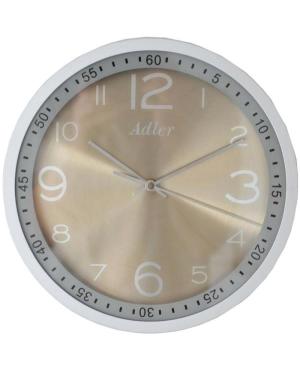 ADLER 30148GR Quartz Wall Clock Gray Plastic Pilkas