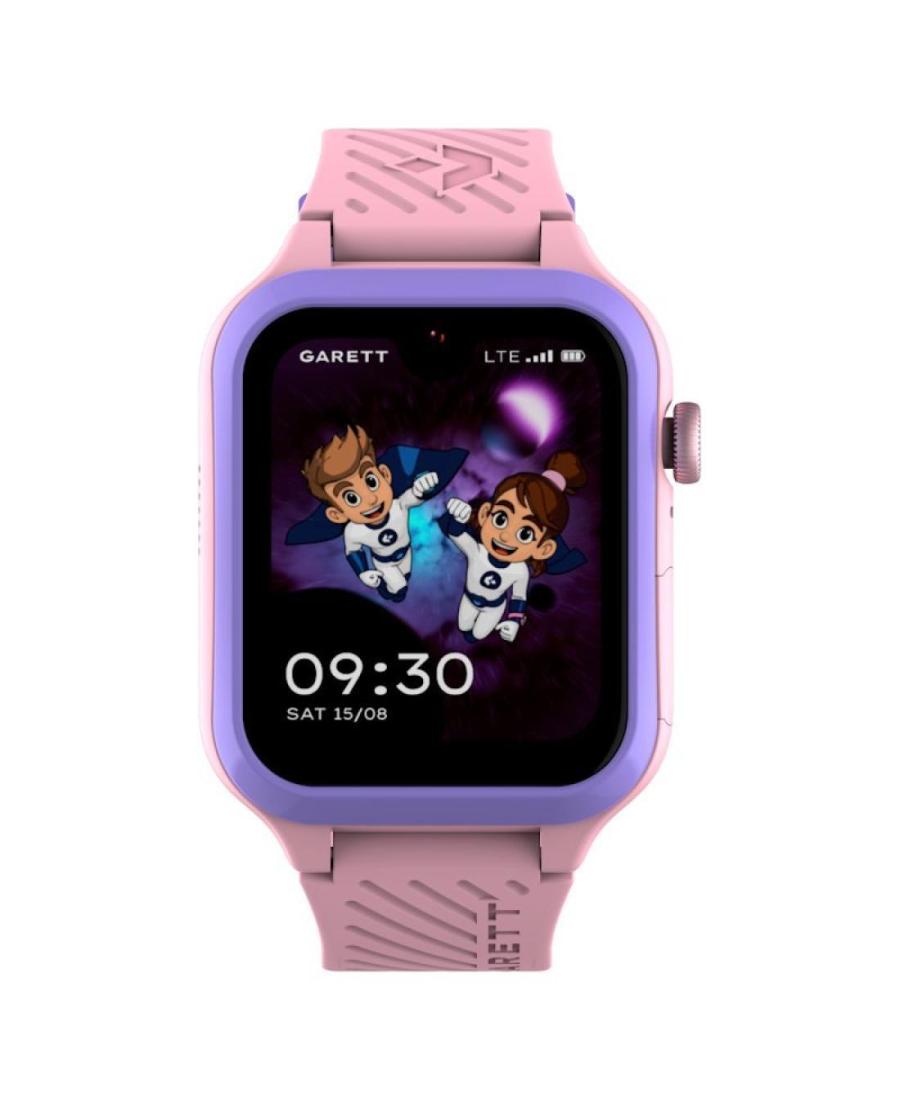 Детские часы Kids Essa 2 AI 4G Pink Fashion Спортивные Умные часы Кварцевые Черный Циферблат