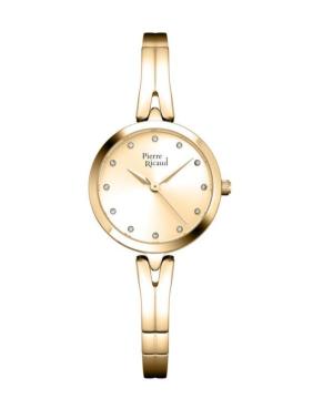 Moteriškas Classic Analog Kvarcinis Watch PIERRE RICAUD Gold color Dial 27mm P21084.1141Q