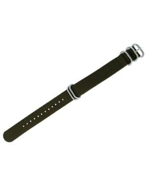 Watch Strap Diloy 409.27.20 Textile Brown 20 mm image 1