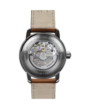 Men Classic Automatic Analog Watch ZEPPELIN 9668-3 Blue Dial 40mm image 4