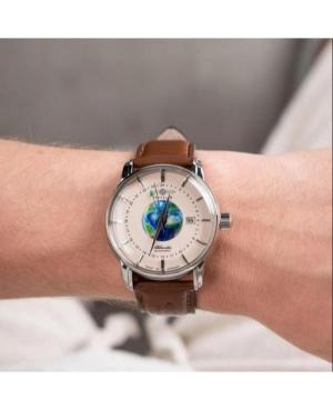 Mężczyźni automatyczny analogowe Zegarek ZEPPELIN 8468-5 Wielokolorowy Wybierz 42mm image 2