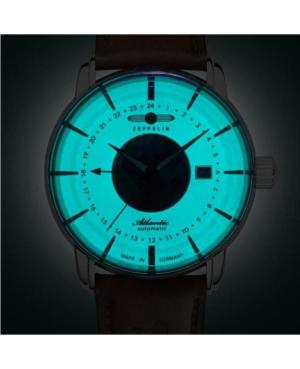Mężczyźni automatyczny analogowe Zegarek ZEPPELIN 8468-5 Wielokolorowy Wybierz 42mm image 3