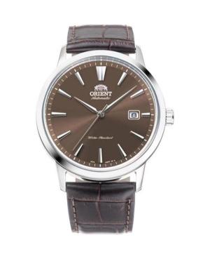 Men Classic Japan Automatic Analog Watch ORIENT RA-AC0F17Y30B Brown Dial 42mm