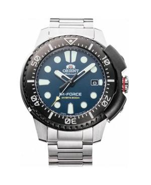 Men Sports Functional Diver Japan Automatic Analog Watch ORIENT RA-AC0L07L00B Blue Dial 45mm