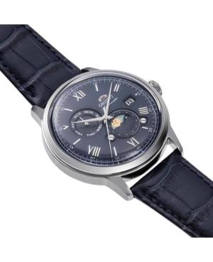 Men Classic Japan Automatic Analog Watch ORIENT RA-AK0806L30B Blue Dial 41.5mm image 6