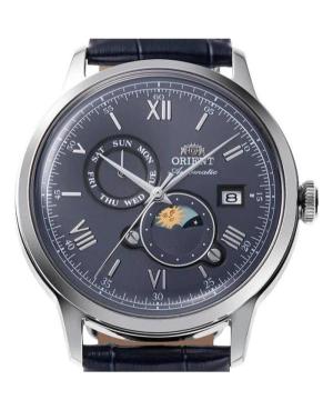 Mężczyźni klasyczny Japonia automatyczny analogowe Zegarek ORIENT RA-AK0806L30B Niebieska Wybierz 41.5mm image 7