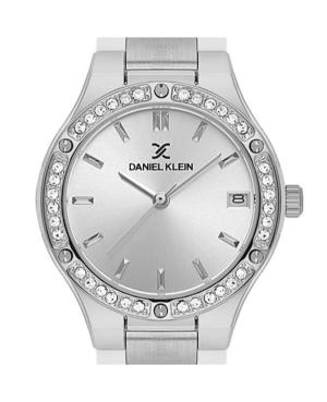 Women Fashion Klassisch Quartz Analog Watch DANIEL KLEIN DK.1.14160-1 Silver Dial 30mm image 3