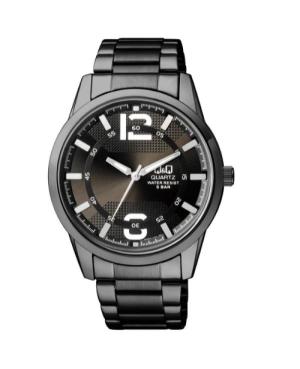 Vyriškas Modernus (fashion) Klasikinis Japoniškas Kvarcinis Rodyklinis Watch Q&Q Q890J402Y Juodas Dial 44mm