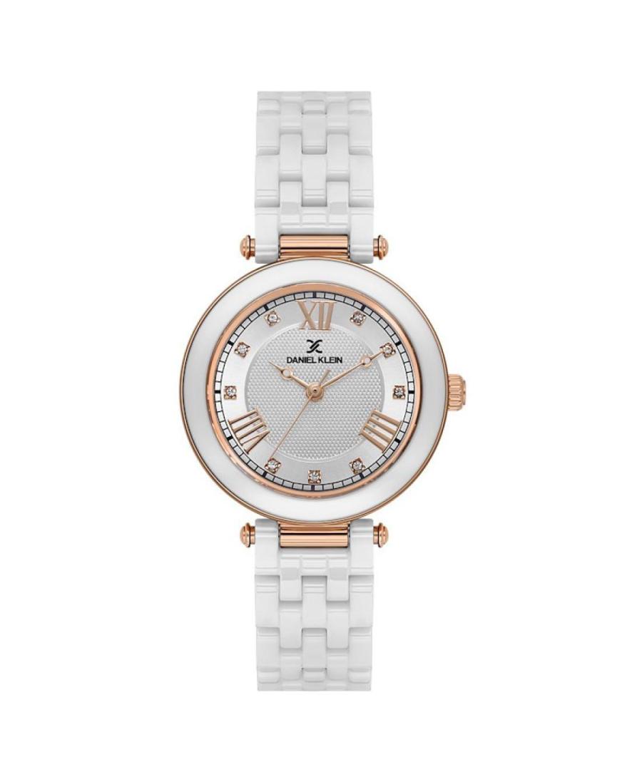Moteriškas Modernus (fashion) Klasikinis Kvarcinis Rodyklinis Watch DANIEL KLEIN DK.1.14282-1 Balta Dial