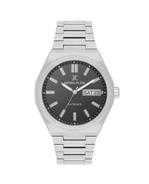Men Classic Quartz Analog Watch DANIEL KLEIN DK.1.14150-2 Black Dial 43mm