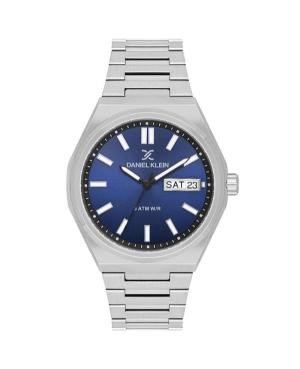 Mężczyźni klasyczny kwarcowy analogowe Zegarek DANIEL KLEIN DK.1.14150-3 Niebieska Wybierz 43mm