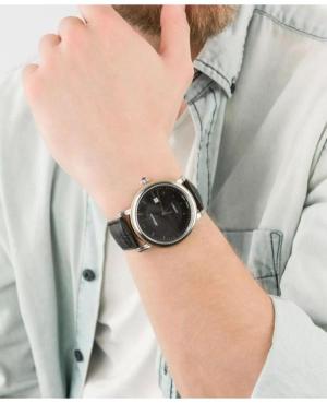 Men Classic Analog Swiss Automatic Watch ADRIATICA Schwarz Dial 44mm A8272.R264A image 3