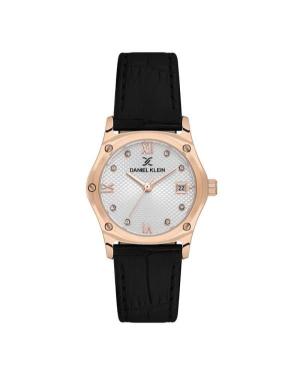 Moteriškas Klasikinis Kvarcinis Rodyklinis Watch DANIEL KLEIN DK.1.14270-5 Sidabras Dial 29mm