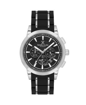 Vyriškas Klasikinis Kvarcinis Rodyklinis Watch DANIEL KLEIN DK.1.14235-1 Juodas Dial 44mm