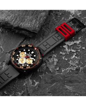 Mężczyźni sportowy Diver kwarcowy analogowe Zegarek Chronograf VOSTOK EUROPE VK67-650E721LEBW-SLGY Czarny Wybierz 49.5mm image 1