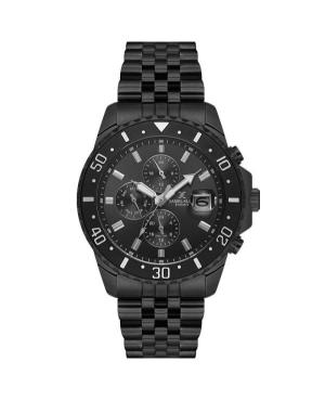 Men Classic Quartz Analog Watch DANIEL KLEIN DK.1.14243-5 Black Dial 45mm