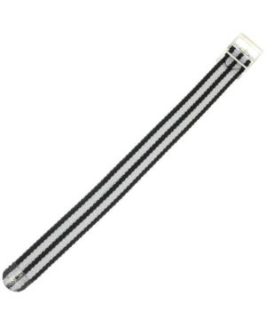 Nylon Watch Strap KPR1.01-07.18.W Textile Juoda Tekstilė Gray 18 mm image 1