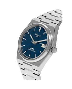 Men Klasické Luxury Swiss Automatic Analog Watch TISSOT T137.807.44.041.00 Modrá Dial 38mm image 5