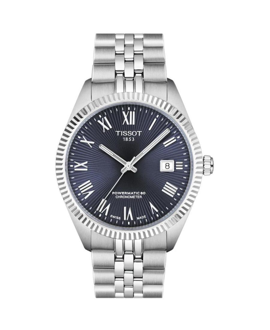 Мужские Классические Швейцарские Маханические Наручные Часы TISSOT T156.408.11.043.00