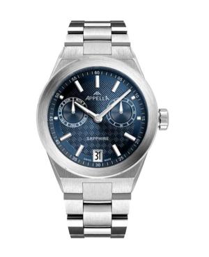 Vyriškas Classic Analog Swiss Kvarcinis Watch APPELLA Mėlyna Dial 41mm L70015.5115QF