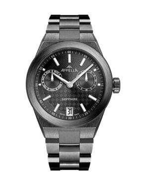 Vyriškas Classic Analog Swiss Kvarcinis Watch APPELLA Juodas Dial 41mm L70015.S116QF