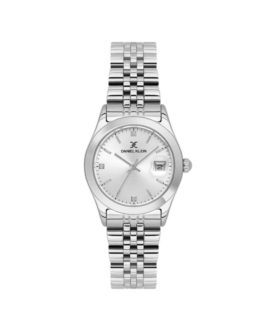 Moteriškas Klasikinis Kvarcinis Rodyklinis Watch DANIEL KLEIN DK.6.14183-1 Sidabras Dial 36.6mm